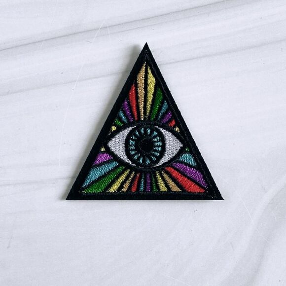 Illuminati LGBT Embroidered Patch - Picture 1 of 3